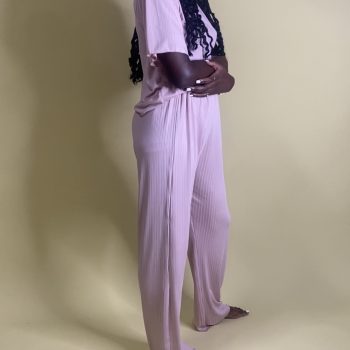 Cozy Cotton Tee Tank top and Trouser - Image 3